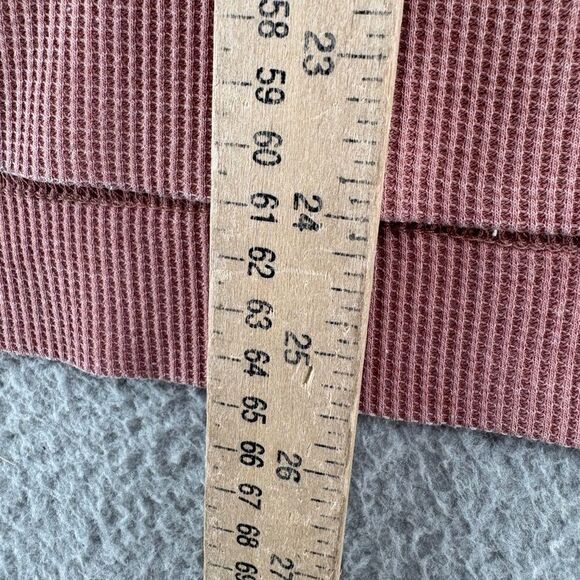 Z Supply Val Thermal Long Sleeve Knit Top Size Small Relaxed Fit Slouchy Dolman - Picture 5 of 8